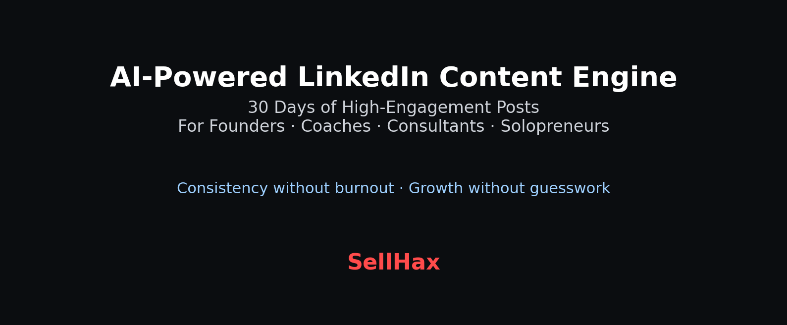 AI-Powered LinkedIn Content Engine
