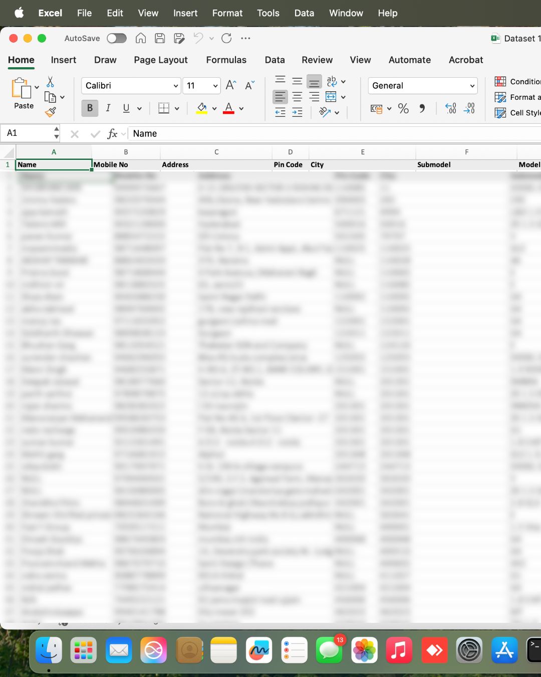 Sample Contact List 2